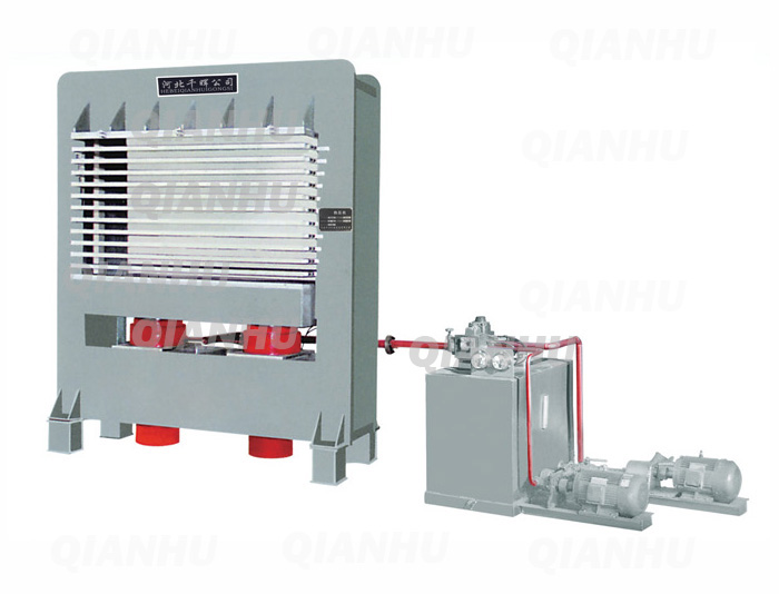胶合板热压机 600吨/15层热压机  人造板设备